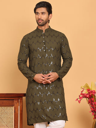 Sequin & Embroidered Kurtas