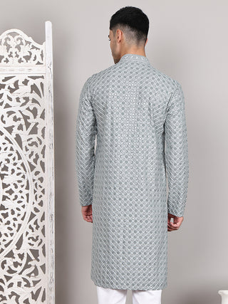 Viscose Sequins and Embroidered Kurtas for Men