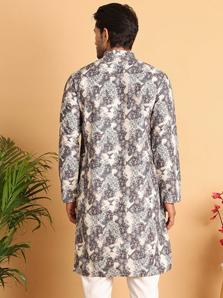 Chikankari Embroidered & Printed Kurtas.