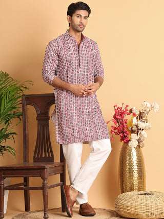 Embroidered & Printed Kurtas For Men