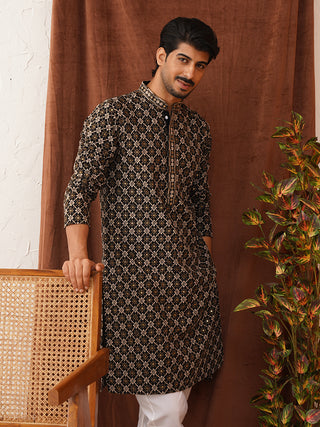 Embroidered Kurtas For Men