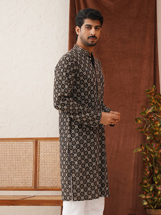 Embroidered Kurtas For Men