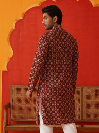 Embroidered Kurtas For Men