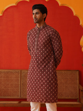 Embroidered Kurtas For Men