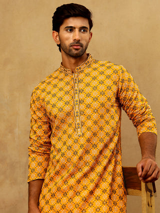 Viscose Rayon Embroidered Sequin Kurta