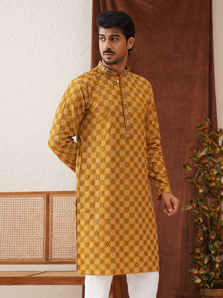 Embroidered Kurtas For Men