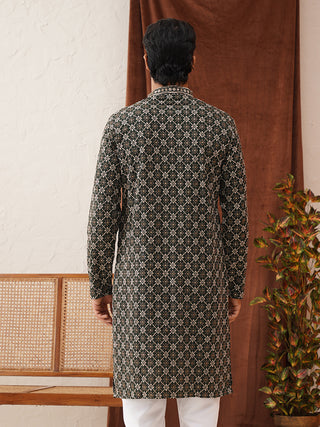 Embroidered Kurtas For Men