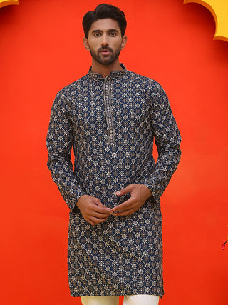 Embroidered Kurtas  For Men
