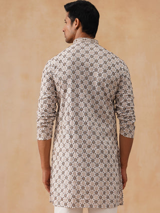 Embroidered Kurta For Men