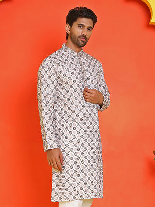 Embroidered Kurtas  For Men