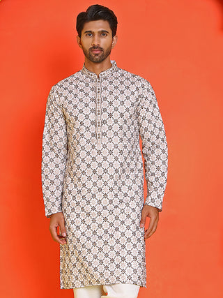 Embroidered Kurtas  For Men