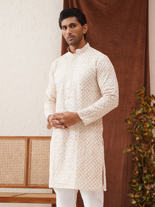 Sequins & Embroidered Kurtas For Men