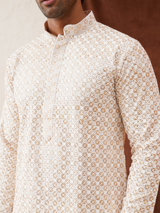 Sequins & Embroidered Kurtas For Men