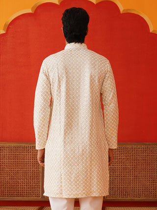 Sequins & Embroidered Kurtas For Men