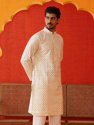 Sequins & Embroidered Kurtas For Men