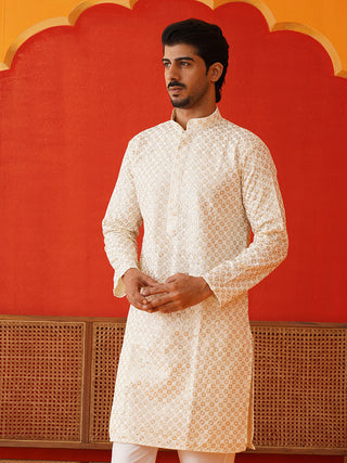 Sequins & Embroidered Kurtas For Men