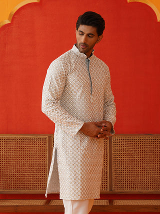 Sequins & Embroidered Kurtas For Men