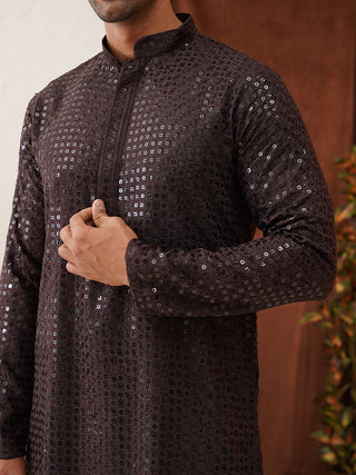 Men's Embroidered & Sequence Kurtas