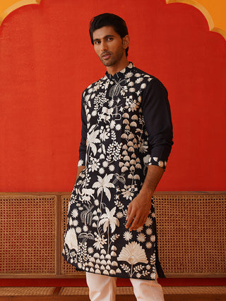 Embroidered Straight Kurtas.