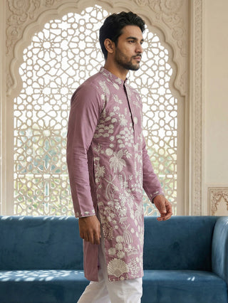 Embroidered Straight Kurta