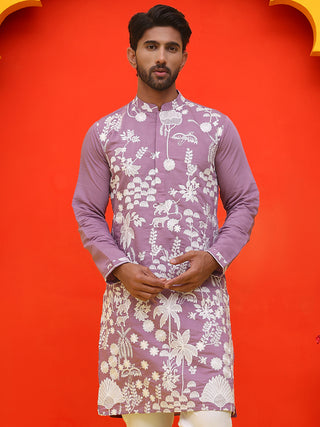 Embroidered Straight Kurtas
