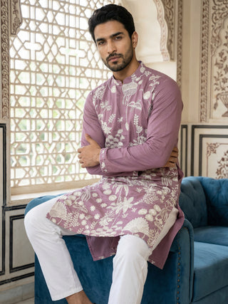 Embroidered Straight Kurta