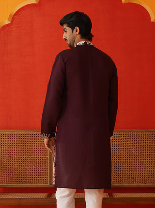 Embroidered Straight Kurtas.