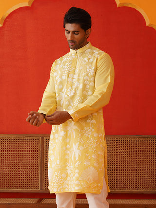 Embroidered Straight Kurtas.