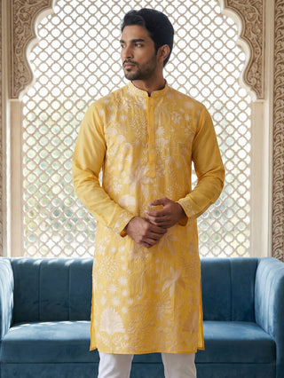 Embroidered Straight Kurta