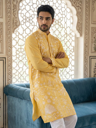 Embroidered Straight Kurta