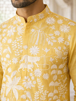 Embroidered Straight Kurta