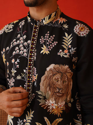 Floral Embroidered and Sequins Kurtas