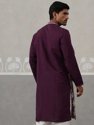Floral Embroidered and Sequins Kurta