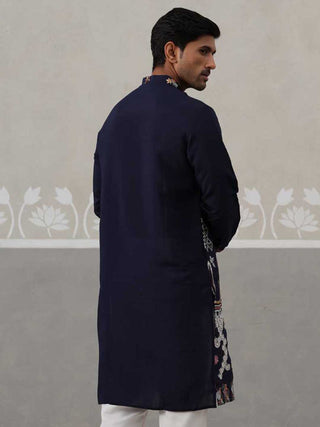 Floral Embroidered and Sequins Kurta
