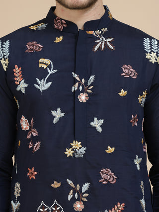 Floral Embroidered and Sequins Kurtas