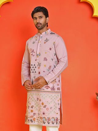 Floral Embroidered and Sequins Kurtas