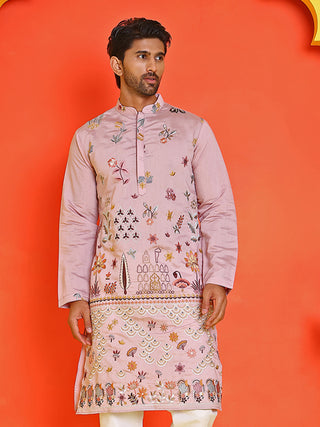 Floral Embroidered and Sequins Kurtas
