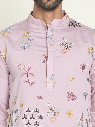 Floral Embroidered and Sequins Kurtas