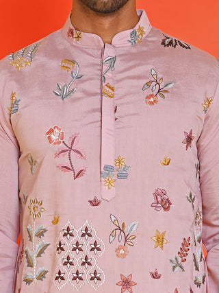Floral Embroidered and Sequins Kurtas