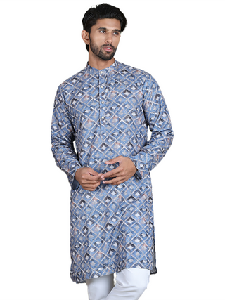 Embroidered and Printed Cotton Blend Kurtas.