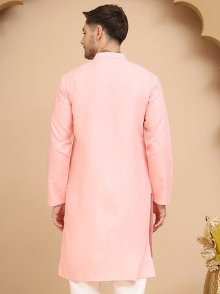 Solid Cotton Kurtas for Men