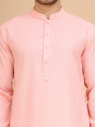 Solid Cotton Kurtas for Men