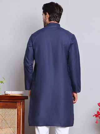 Solid Cotton Kurtas for Men