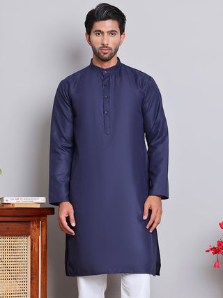 Solid Cotton Kurtas for Men