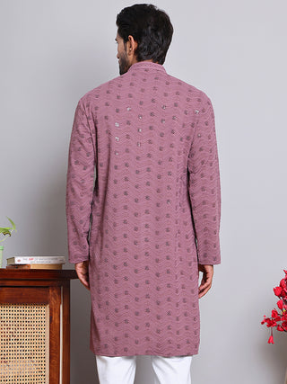 Men's Embroidered and Sequence Kurtas