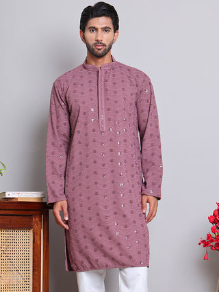 Men's Embroidered and Sequence Kurtas