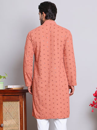 Men's Embroidered and Sequence Kurtas