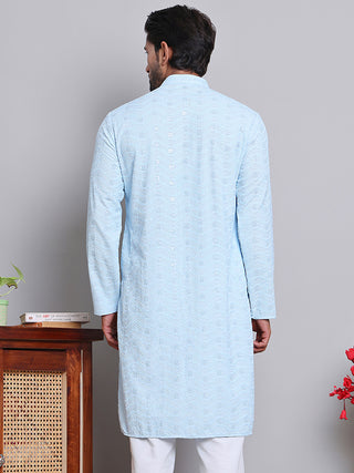 Men's Embroidered and Sequence Kurtas