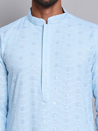 Men's Embroidered and Sequence Kurtas