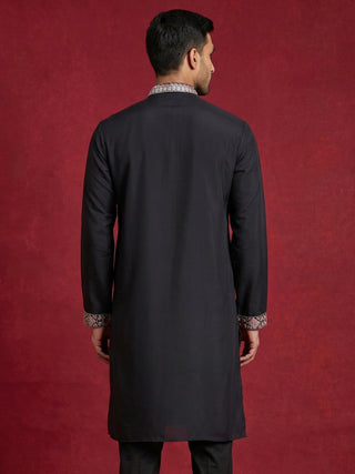 Floral Embroidered and Sequins Kurta